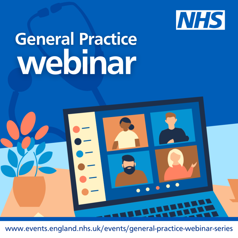 Our next #GeneralPractice webinar is taking place on Thursday 2 May at 5pm Register by 1pm on the day Please join us for information and updates on the latest policy around general practice. events.england.nhs.uk/events/general…