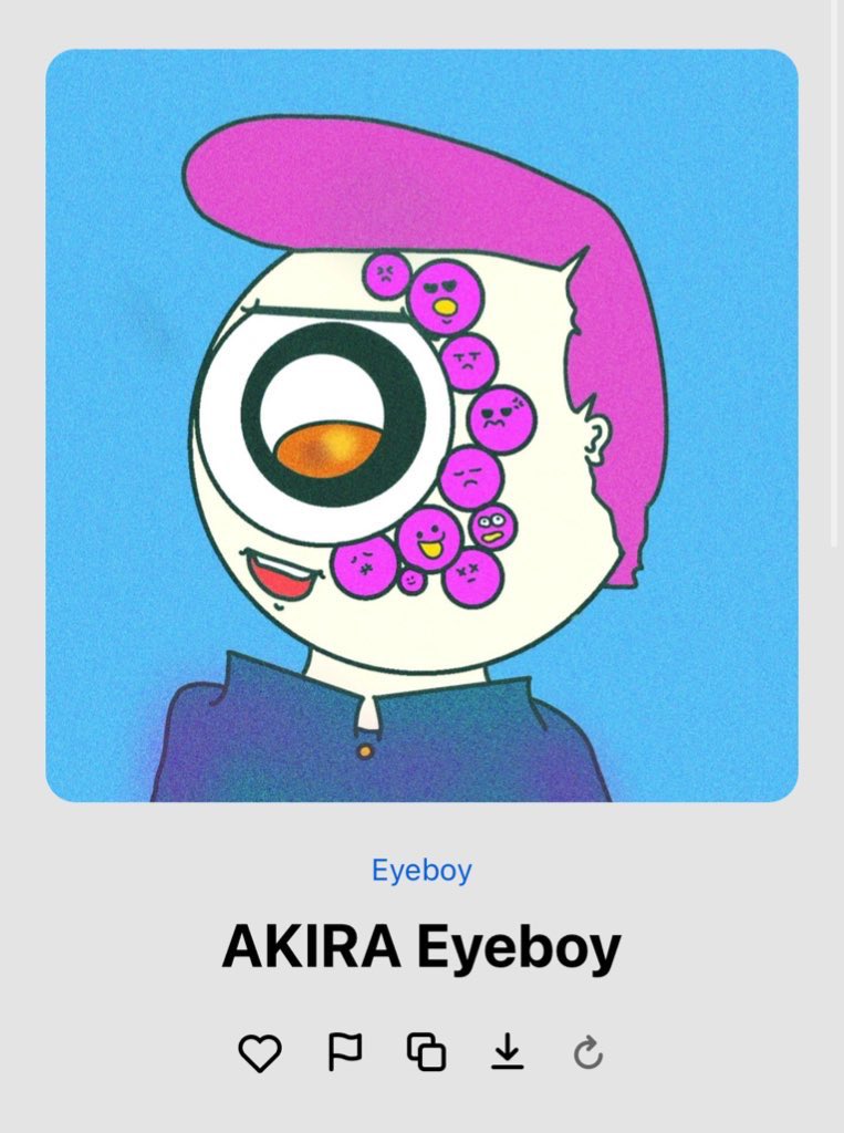heaven_xrp's tweet photo. ❤️‍🔥It sold !! I'm really happy! 🔥😭✨

What kind of school life will Eyeboy, who admired AKIRA, have from now on? 

I'll work hard to catch up to AKIRA🏫

Be sure to check out the Crypto High School collection, too!

Holder→@BonMasterNT

#XRPL #XRPCommunity #eyeboy https://t.co/eb0I8aPxv6