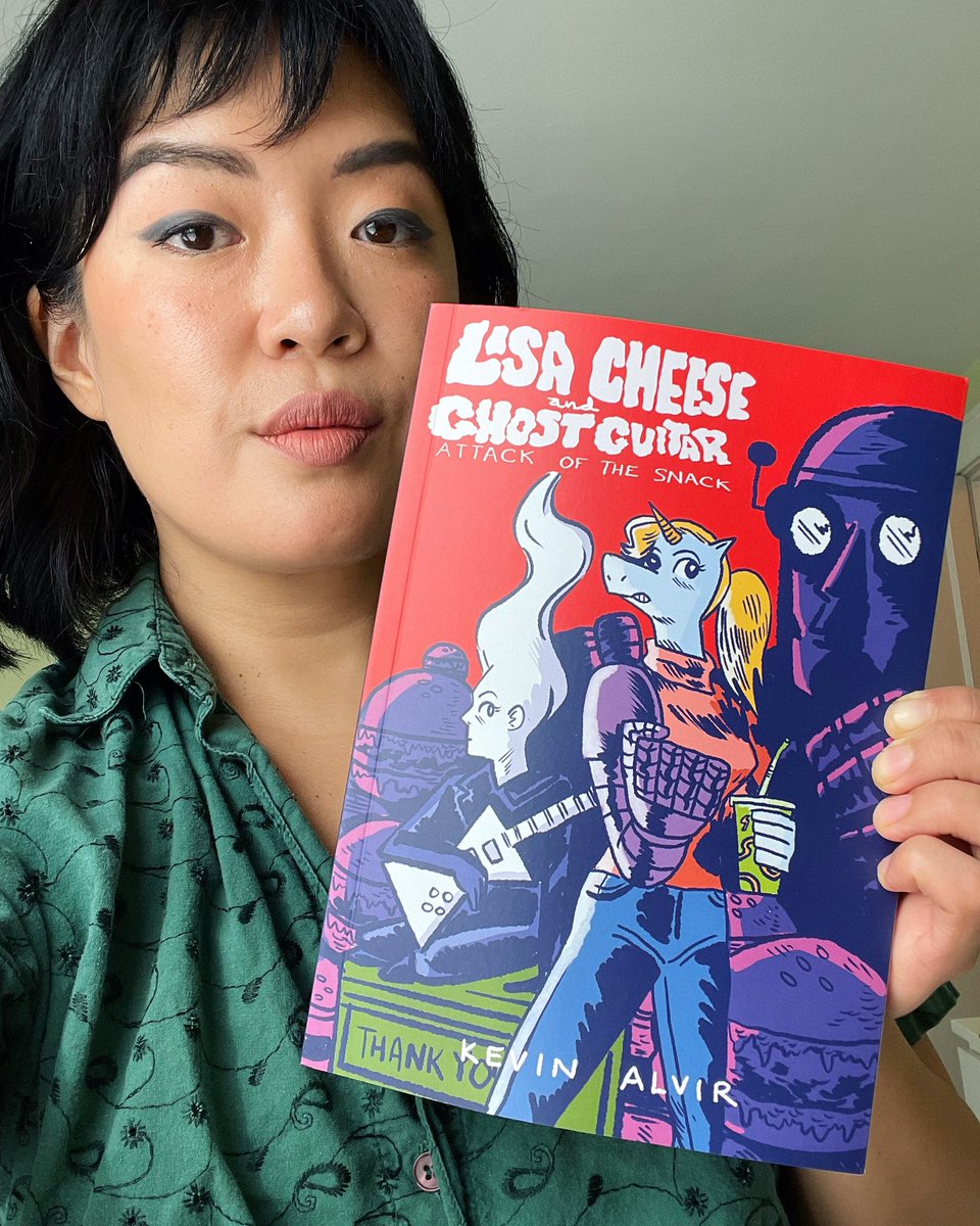 Been reflecting a lot about life and music and hilariously Lisa Cheese and Ghost Guitar: Attack of the Snack came to mind. A fun, fantastical read full of life lessons (therapy?) for humans, humanoids and musicians alike by my dear friend Kevin Alvir. @IAmTheKeviverse