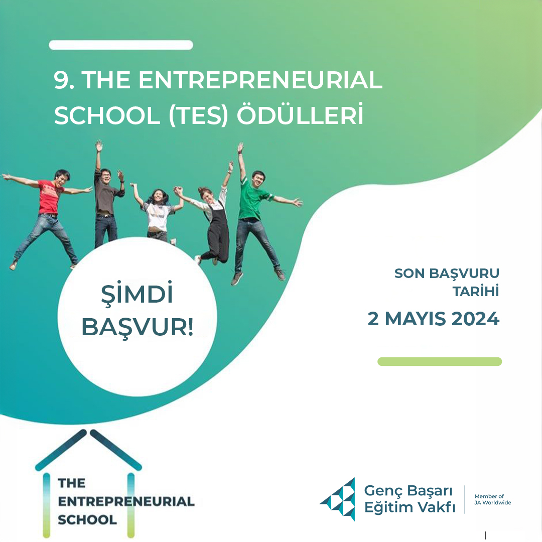 Bu sene İntel'in desteğiyle gerçekleştirilecek olan 9. The Entrepreneurial School (TES) Ödülleri'ni duyurmaktan mutluluk duyuyoruz.

TES Ödülleri ile girişimcilik eğitimini destekleyen okullarımızı kutlamaya devam ediyoruz.