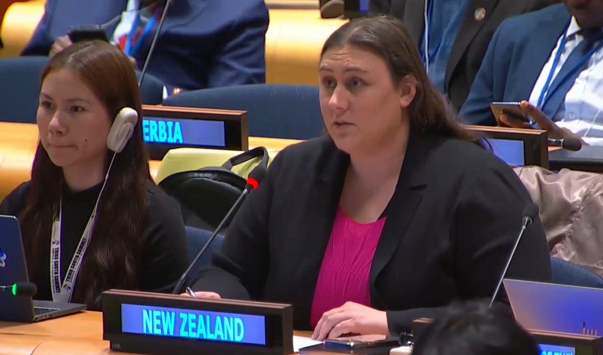 On behalf of CANZ 🇨🇦🇦🇺🇳🇿, New Zealand urged that SDGs will not be achieved without adequate financing & dev effectiveness to ensure no one is left behind.

#FfD4 will only be successful if we work together in partnership, listen to each other & look for consensus.