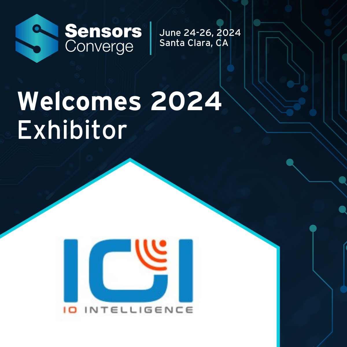 Welcome IO Intelligence to #SensorsConverge! IO Intelligence offers next-generation solutions for WiFi, internet, voice, and data services. Learn more: iointel.com Register now and join us this June 24-26 in Santa Clara! sensorsconverge.com/sensorsconverg… #sensors #IoT