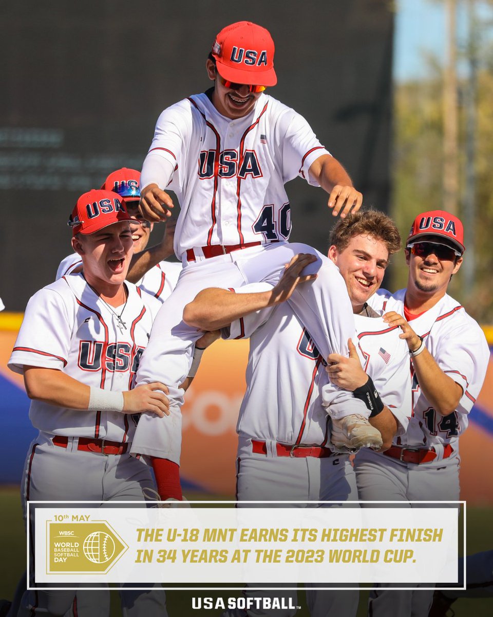 The World Baseball Softball Day 𝙘𝙚𝙡𝙚𝙗𝙧𝙖𝙩𝙞𝙤𝙣 continues 🎉 ⤵️ Check out these highlights from the 𝗨-𝟭𝟴 𝗠𝗡𝗧'𝘀 run at the 2024 WBSC U-18 Men's World Cup 💪 #WBSD | #BaseballSoftballDay | @WBSC