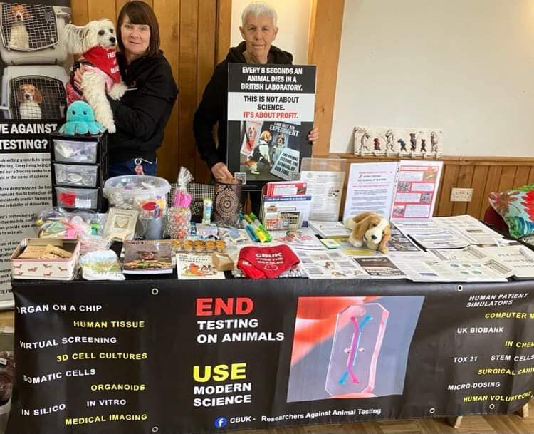 Outreach today at equine table top sale and dog show in aid of Love Underdogs rescue. Fund the billboard campaign 
#computermodels #AI #Tox21 #UKBioBank #inChemico #StemCells #ModernScience 
#theprocessofanimaltestinghasneverbeenscientificallyvalidated @CBUK10 @CBUK22 @ArtCBUK