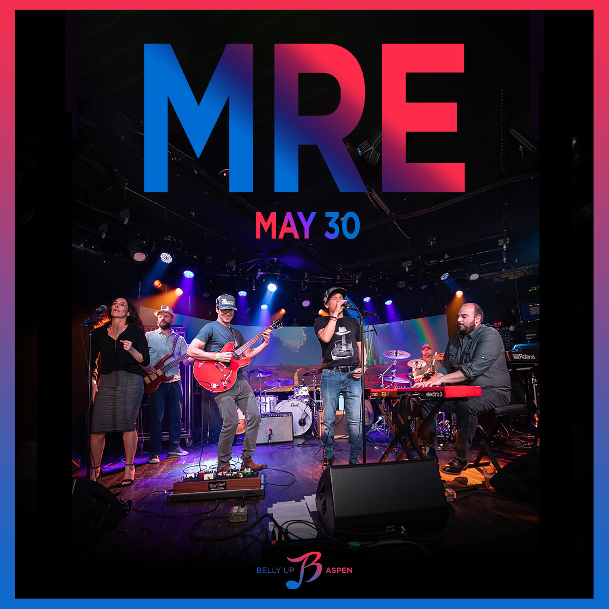 Local cover band MRE returns 5/30! Presale starts Thu, 5/2 @ 10am MT. Sign up by 8:30am MT 5/2 to receive the presale code: bit.ly/3W7woV8