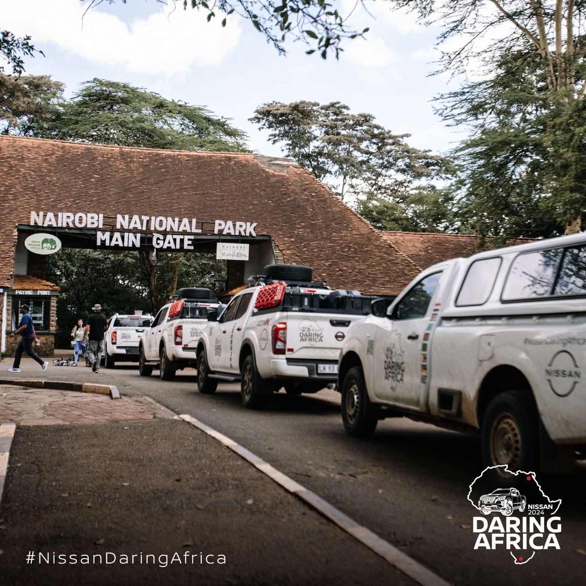 1/2 It’s Monday and all we’re thinking about is the Nissan Daring Africa experience and how incredible the journey through our African National Parks has been.