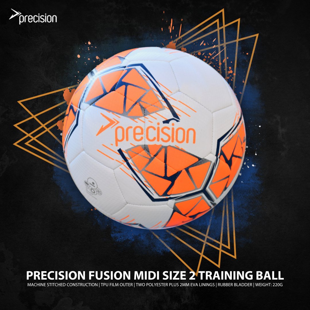 Take a closer look at the new designs of our Midi footballs for 2024! #precisiontraining #football #fusion #fusionfootball #size2football #midifootball #seriousaboutsport #precision