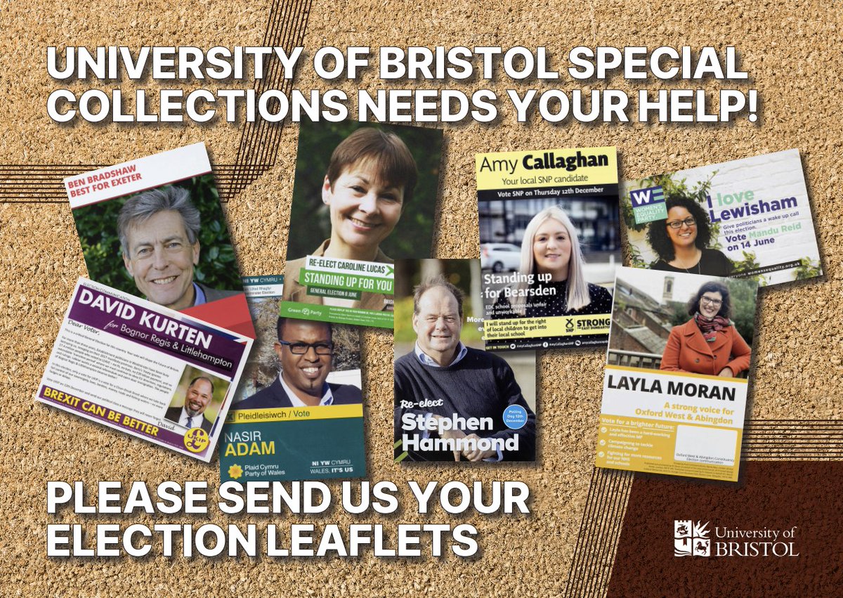 Polling for the Blackpool South byelection is on Thursday (don’t forget your photo ID)! Please save byelection leaflets & post them to us for future research: Special Collections, ASSL, University of Bristol, Tyndall Avenue, Bristol BS8 1TJ. #BlackpoolSouth #Blackpool
