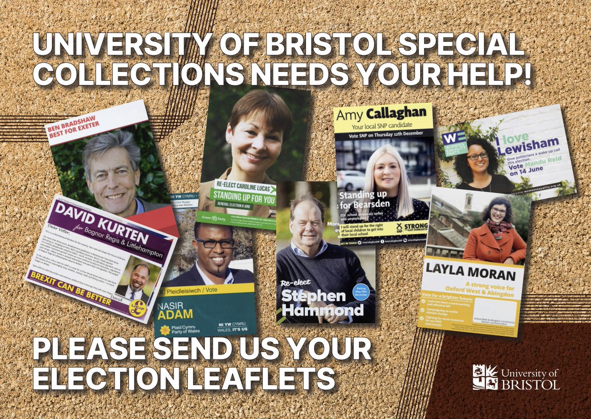 Polling for the Blackpool South byelection is on Thursday (don’t forget your photo ID)! Please save byelection leaflets &amp; post them to us for future research: Special Collections, ASSL, University of Bristol, Tyndall Avenue, Bristol BS8 1TJ. #BlackpoolSouth #Blackpool