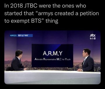 JTBC is literally known for defaming BTS y'all sources ain't it..also Knetz this Knetz that like they're literally kpoppies like y'all but korean why y'all acting like y'all did something