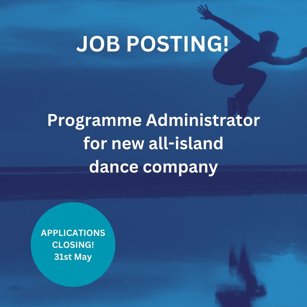 The new all-island dance company is seeking to recruit an experienced full-time Programme Administrator to join our team. For more details please visit: lizrochecompany.com/whats-on/compa… #JobSearch #JobPosting #JobFairy