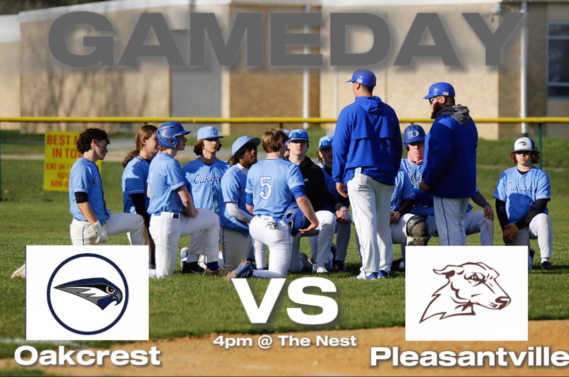 First of a big two game series against Pleasantville. Falcons can climb into second in the CAL - United Division with a win today. Come out and support us at 4 pm!