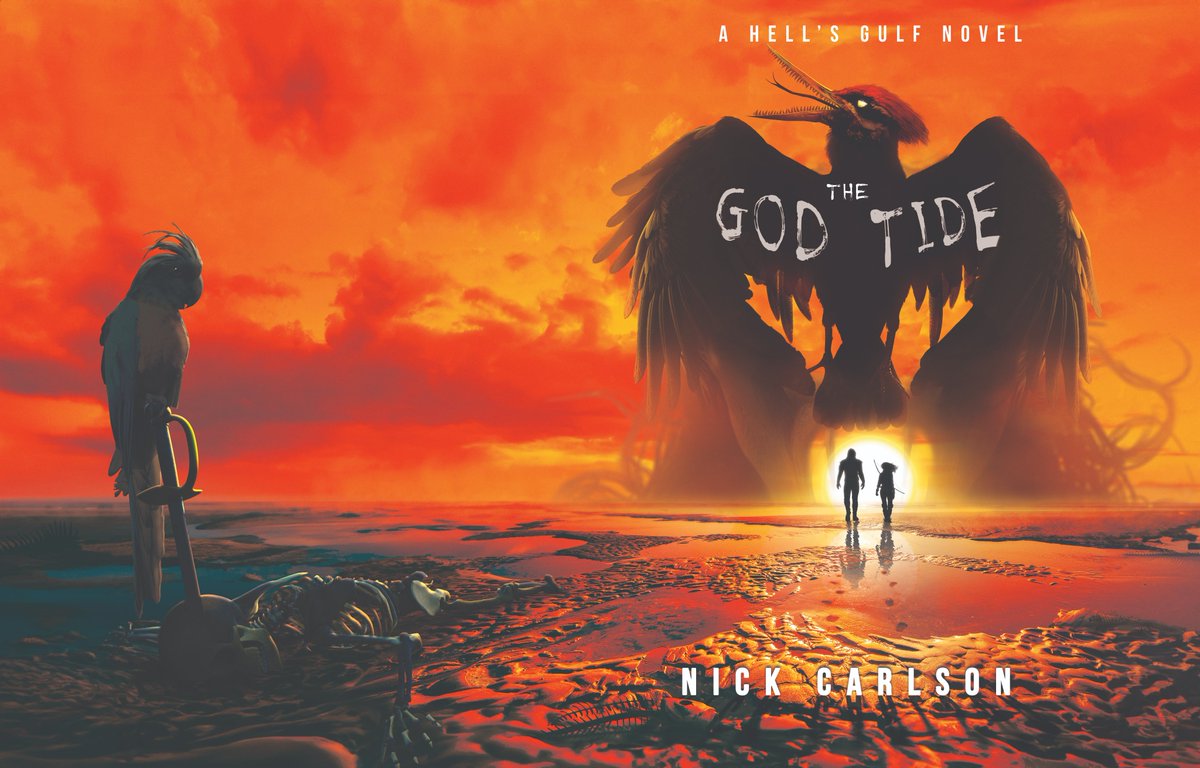 Had a wonderful chat recently with horror author @CarlsonPress about the PHASE TWO EDITIONS of both of his HELL'S GULF NOVELS - Hell's Gulf and The God Tide. The plan was to release an omnibus pback with both titles, but we're opting for one of each instead.

#newbooks #horror