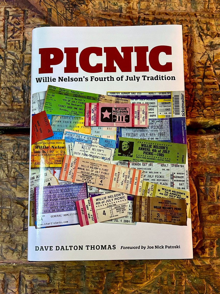 New from me on the front page of the @startelegram on Willie Nelsons' birthday: I talked with Dave Thomas about his new book 'Picnic: Willie Nelson's Fourth of July Tradition,' and highlighted some of the bits about the Fort Worth Stockyards. star-telegram.com/news/local/for…