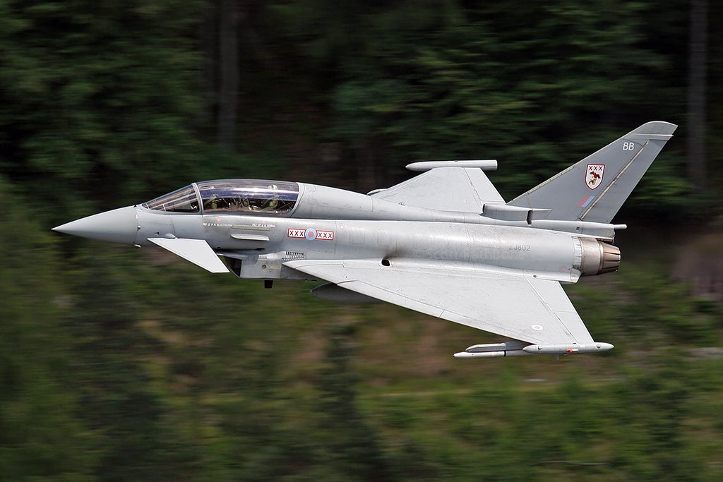 Typhoon through LFA17, several years ago……