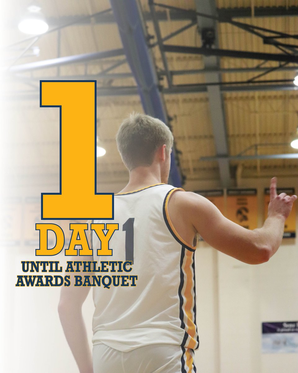 ONE DAY!! Tomorrow is the SAAC & Atheltic Department Awards Banquet! #GoBucs