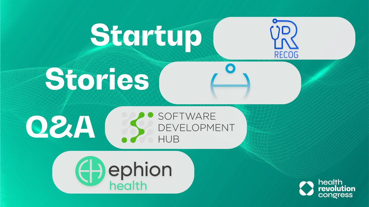 🔥 Countdown's on for the #HealthRevolutionCongress on May 16th! Prepare to be inspired by more Startup Stories Q&amp;A in this interview format. The morning session of May 16th will delve into #Recog, #HorusML, <a href="/sdhitglobal/">Software Development Hub</a> &amp; <a href="/EphionHealth/">Ephion Health</a>. Secure your spot 👉healthrevolutioncongress.com