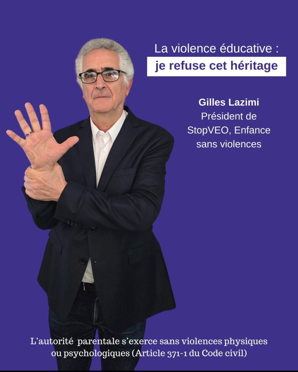 La violence éducative se transmet, de génération en génération. 

👉 Retrouvez la campagne de sensibilisation de StopVEO, Enfance sans violences, L’héritage, sur 

🔗 stopveo.org

🫸la violence éducative je refuse de  cet héritage <a href="/StopVEO/">StopVEO</a> <a href="/sarahelhairy/">Sarah EL HAÏRY</a>