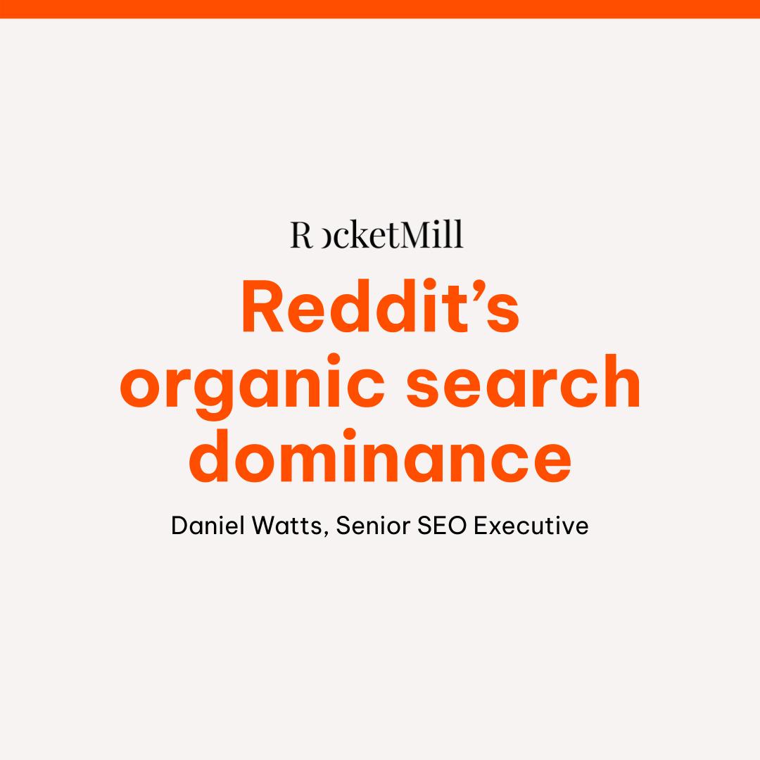 You may be seeing more Reddit threads appearing in Google search results...

In an effort to surface valuable first-hand knowledge and insights on the Search Engine Results Pages, <a href="/Google/">Google</a> has expanded its partnership with <a href="/Reddit/">Reddit, Inc.</a>.

Find out more: bit.ly/3UC26Zn