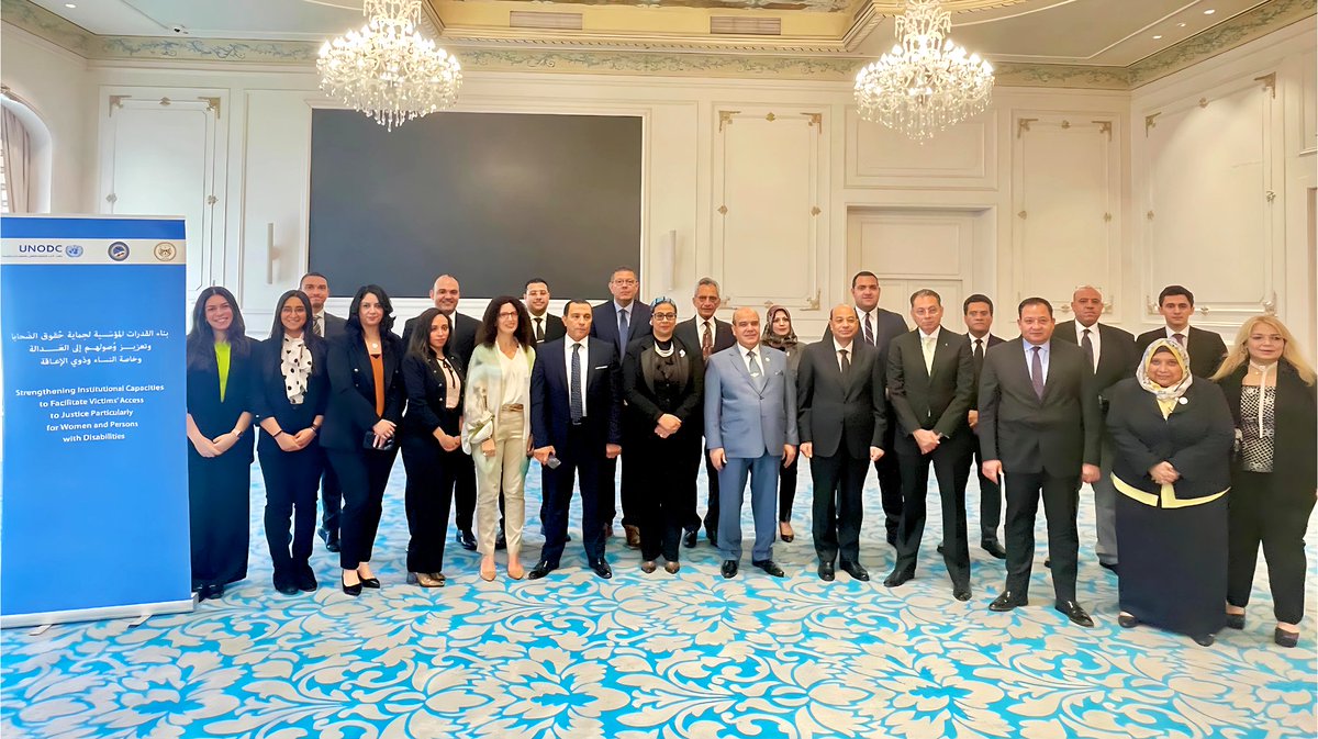 Women face many challenges when seeking justice - cultural, economic, & legislative. ⚖ @UNODC organized a roundtable discussion roundtable with @mojegypt 🇪🇬to enhance coordination and legal procedures to facilitate women’s access to justice. 🔗More info: unodc.org/romena/en/pres…