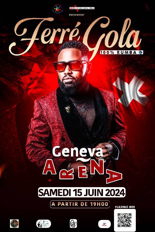 Le 15 Juin 2024 à l’Arena de Genève. 🇨🇭 Lien de la billetterie 👉🏽 geneva-arena.ch/fr/events/ferr… #FerreGola #ArenaGèneve ⚔️🔥