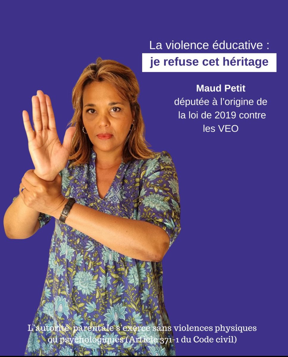 La violence éducative se transmet, de génération en génération. 

👉 Retrouvez la campagne de sensibilisation de StopVEO, Enfance sans violences, L’héritage, sur 

🔗 stopveo.org

🫸la violence éducative je refuse de  cet héritage <a href="/MaudPetit_AN94/">Maud Petit</a> <a href="/sarahelhairy/">Sarah EL HAÏRY</a>