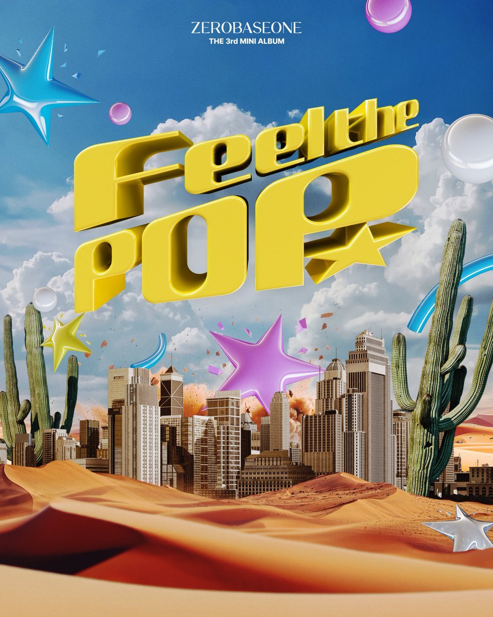 ZEROBASEONE releases the title poster for “Feel the POP.”