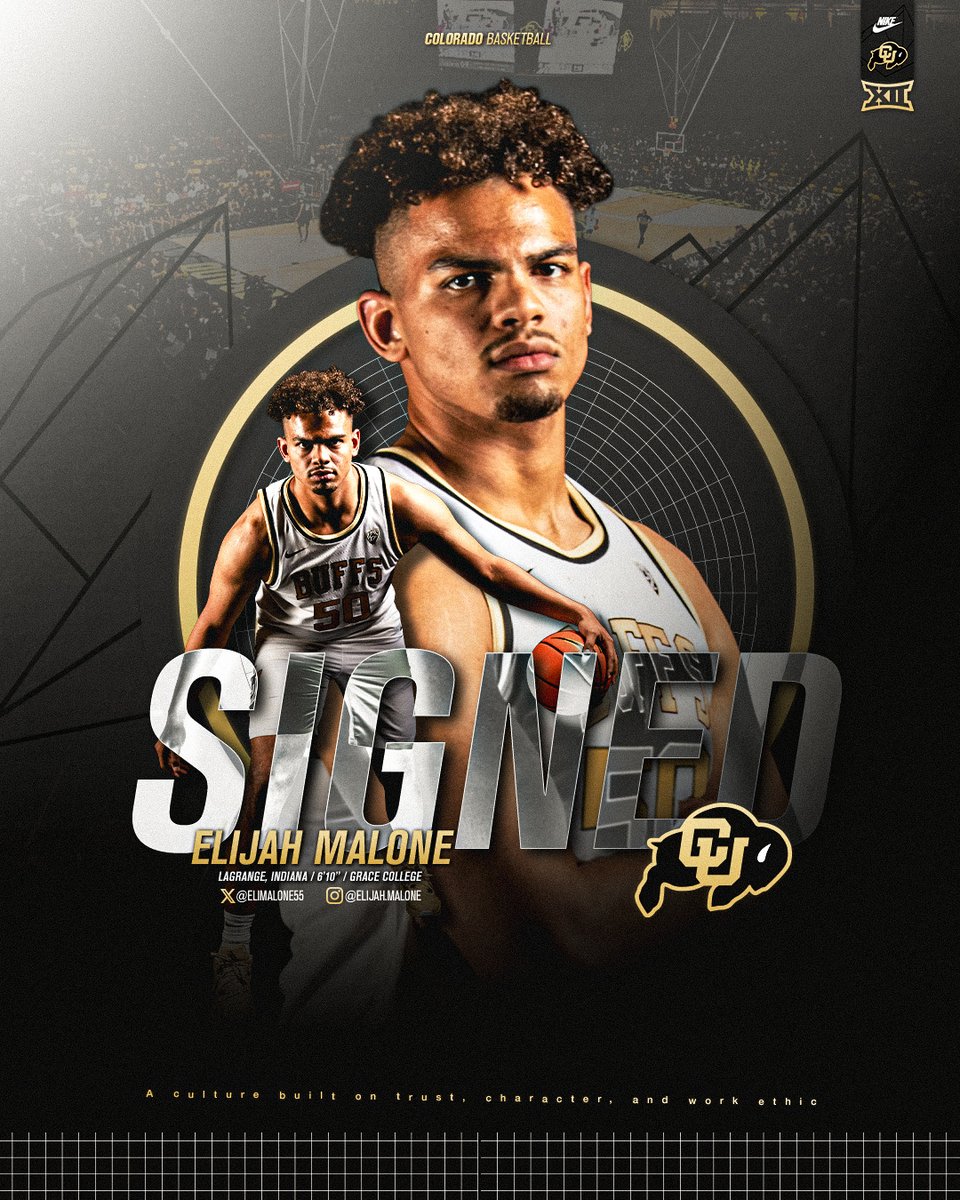 𝗢𝗙𝗙𝗜𝗖𝗜𝗔𝗟.

<a href="/elimalone55/">Elijah Malone</a> is a Colorado Buffalo 🦬