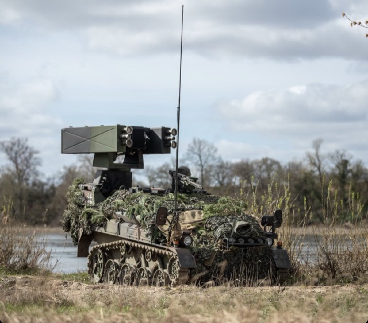 German Army “Ozelot” (Leichtes Flugabwehrsystem) at #Dragon24 NATO exercise in Poland. #SteadFastDefender #Bundeswehr