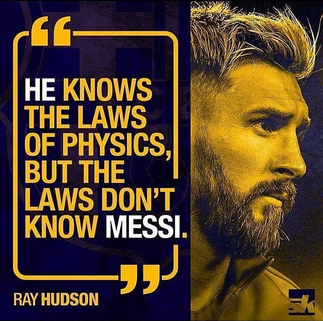 Ray Hudson's best quotes on Lionel Messi [A thread]