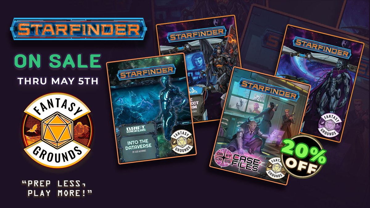 On Sale this week 
from Paizo Inc.

Shoot for the Stars!

fantasygrounds.com/store/?sys=-1&…
@paizo #starfinder #rpg #vtt