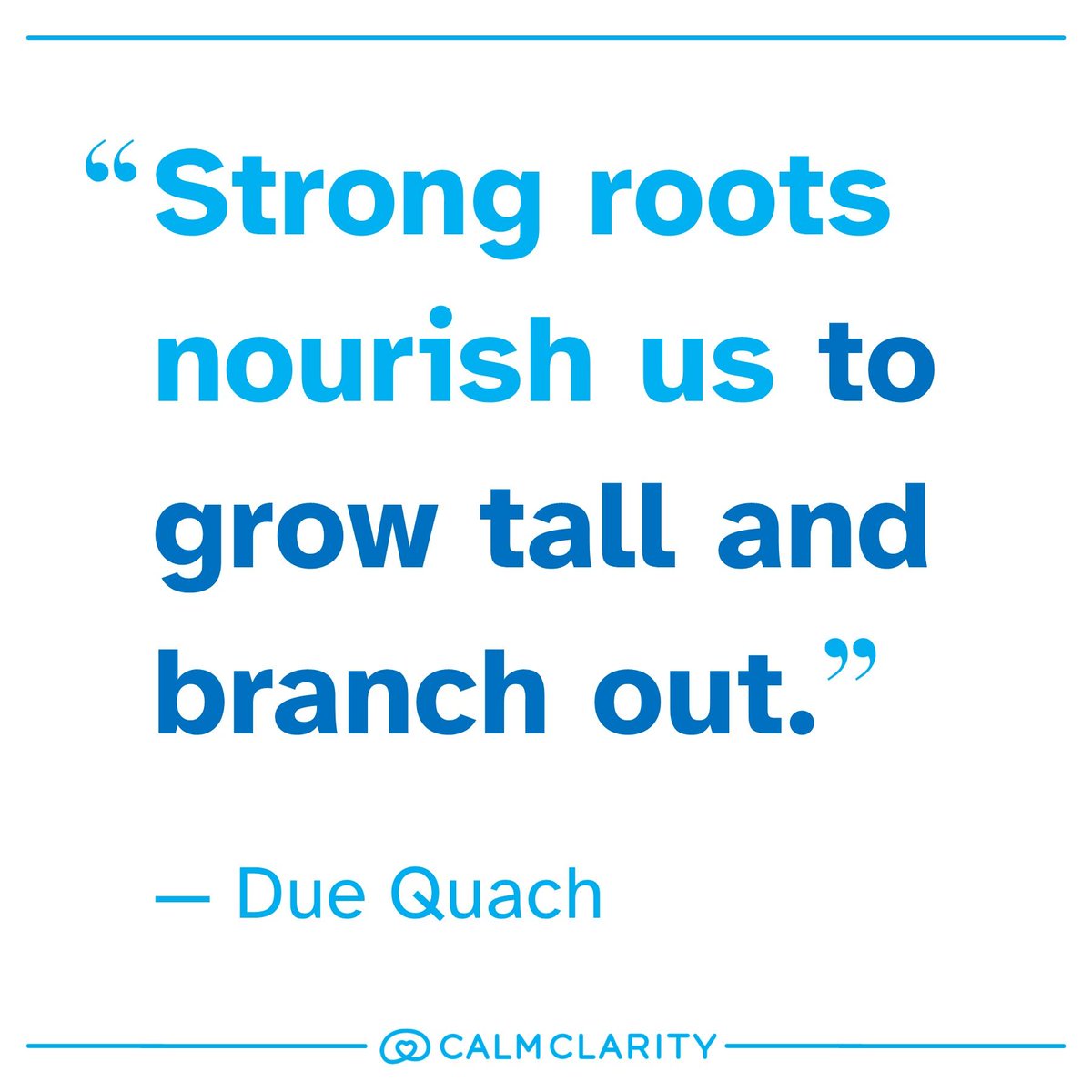 CalmClarityOrg's tweet image. Explore & Apply:
How do your roots supply you with nutrients to feed your growth, and to explore and develop your gifts and talents?
#neuroscience #mindhacking #mindfulness #inspiration #ShiftIntoBrain3 #CalmClarity #DueQuach
