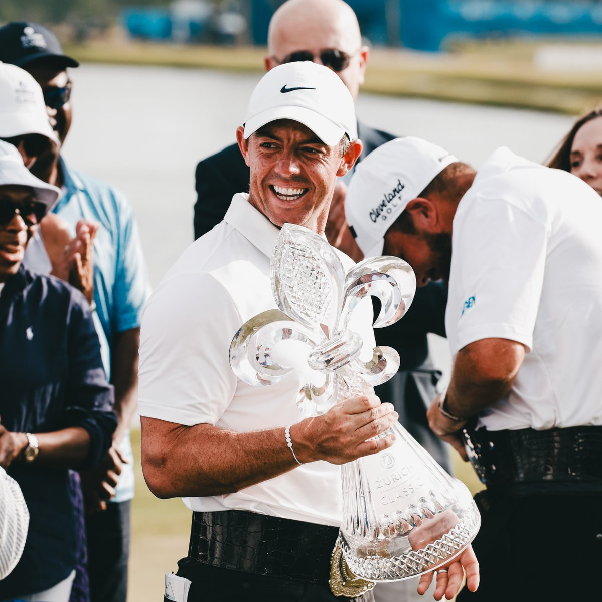 Congratulations to 2012 #BMWCHAMPS winner @McIlroyRory on locking up PGA TOUR win No. 2️⃣ 5️⃣ with help from teammate @ShaneLowryGolf at @Zurich_Classic! 🏆