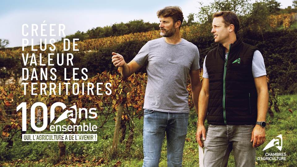 ✨100 ans✨
Depuis 100 ans, les Chambres d'agriculture œuvrent pour créer plus de valeur dans les territoires.
🤝Les Chambres d’agriculture sont impliquées dans 80 % des Projets Alimentaires Territoriaux (PAT) en métropole
En savoir +👉 100ans.chambres-agriculture.fr
#100ansChambresAgri