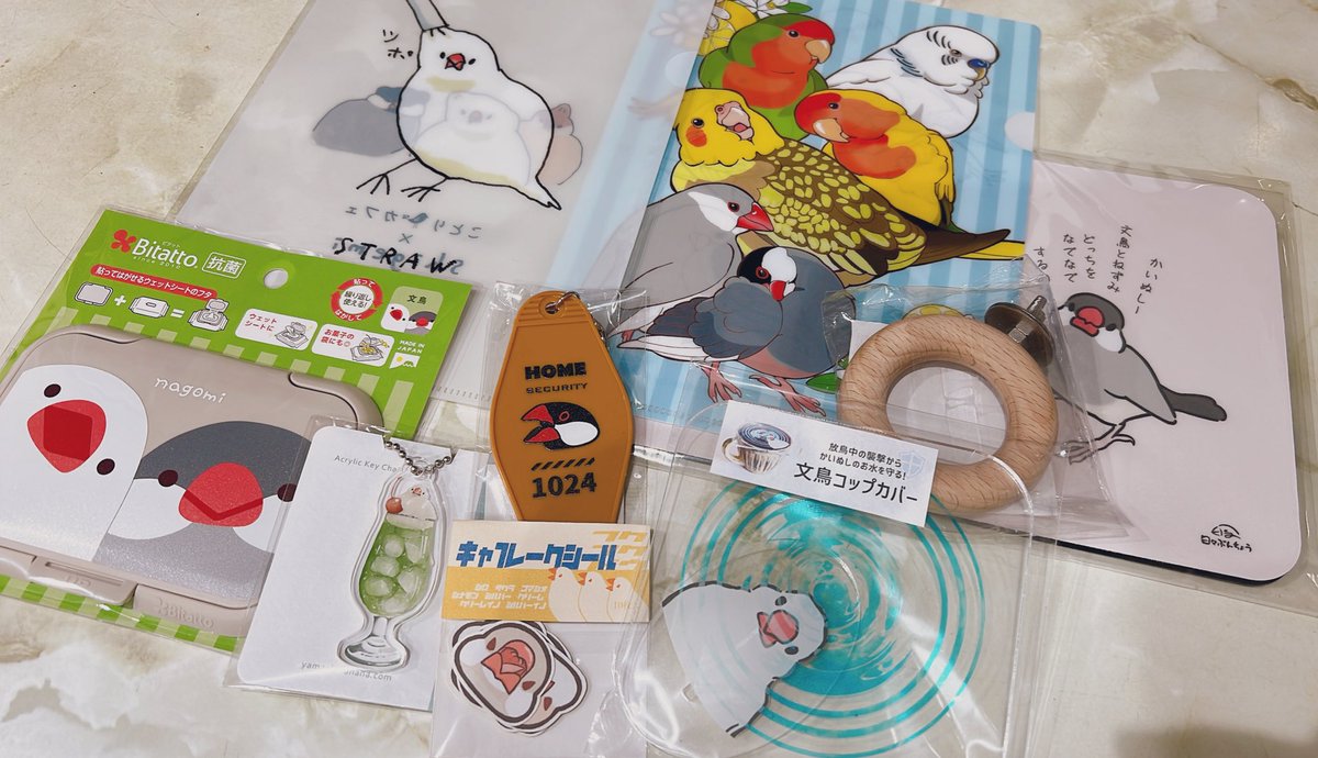 inari_noima's tweet photo. セーブした方！
本当はちりぱっども欲しかったけれど…
職場用には出来ねぇと思い、
踏みとどまってしまった🥹

#小鳥のアートフェスタ https://t.co/6QqSkb2dbl