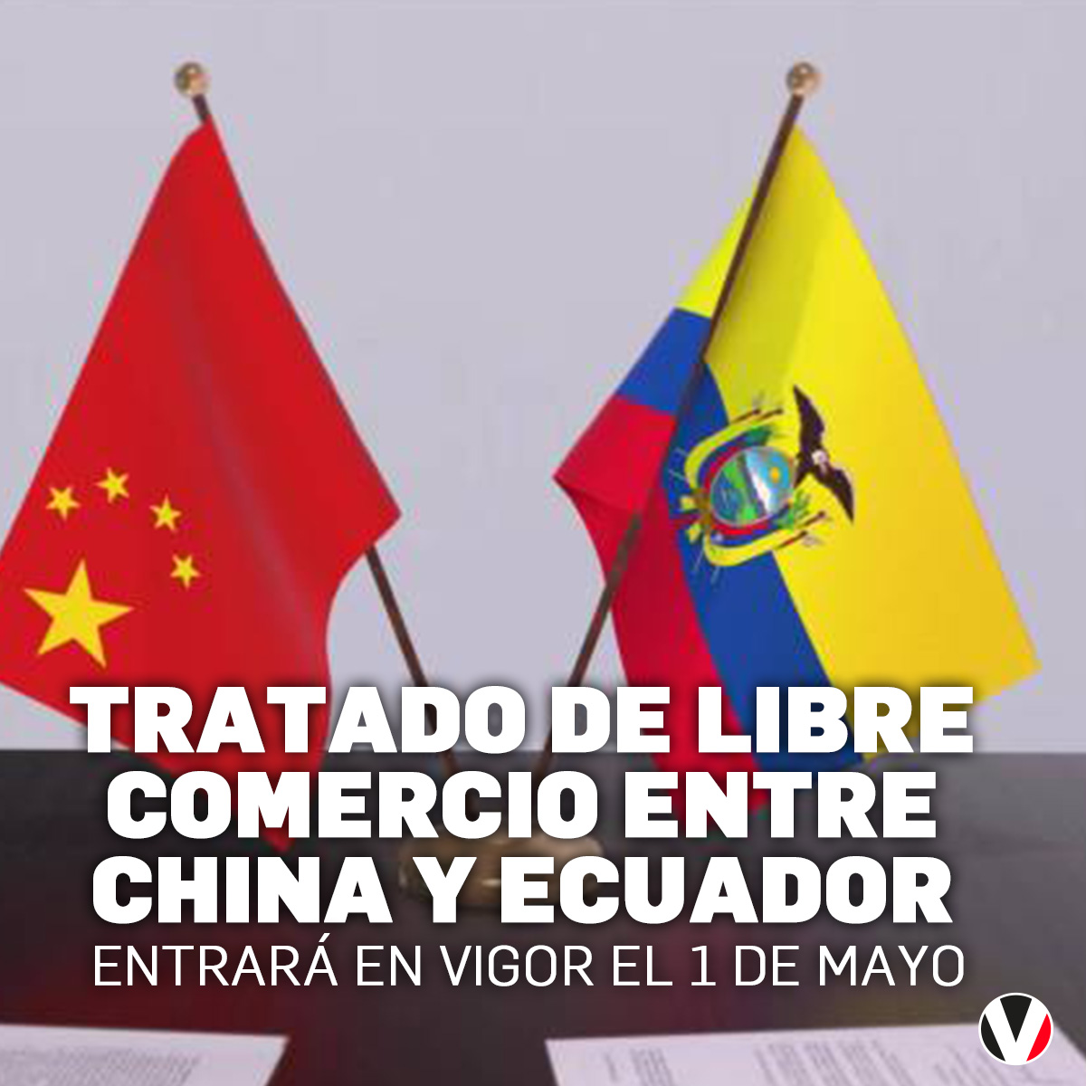 #Ecuador se convertirá en el cuarto país en Latinoamérica en poner en marcha un tratado de libre comercio con el gigante asiático, #China: bit.ly/3Us40e6