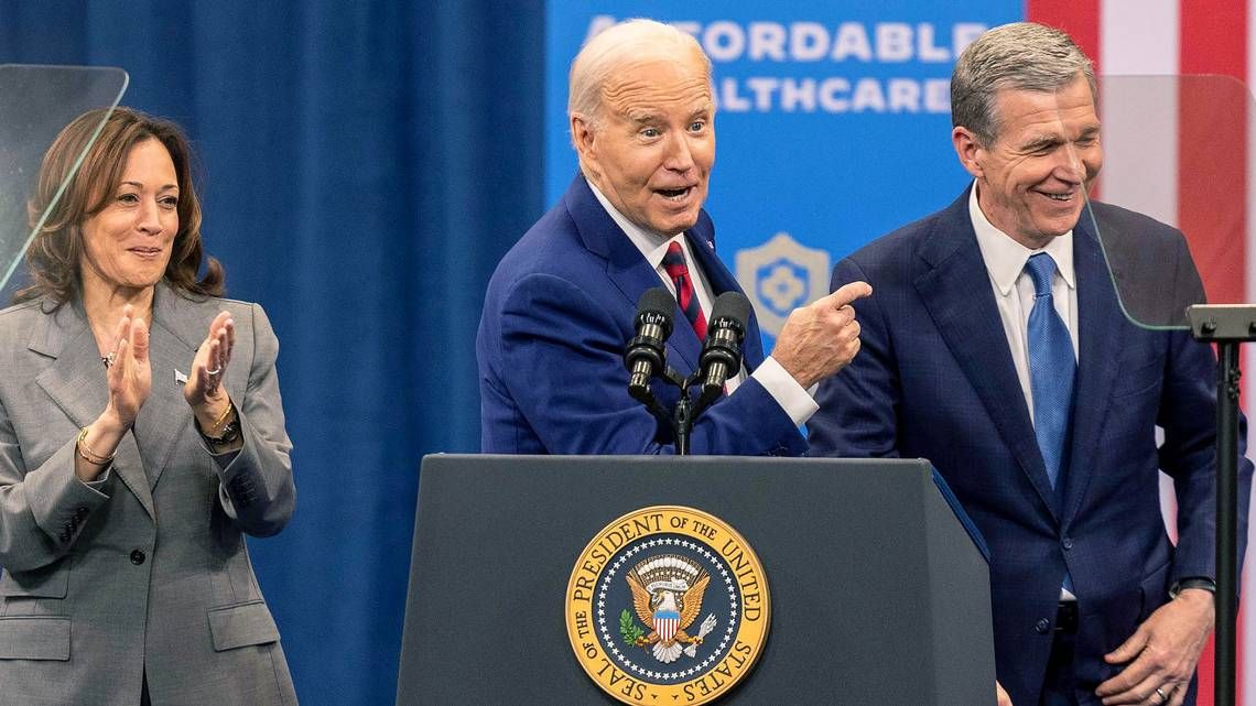 Biden returns to North Carolina, visiting the city where Trump was forced to cancel newsobserver.com/news/politics-…