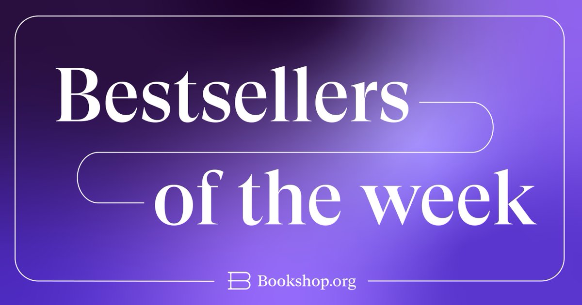 These were your favorite books this week: bookshop.org/lists/bookshop…