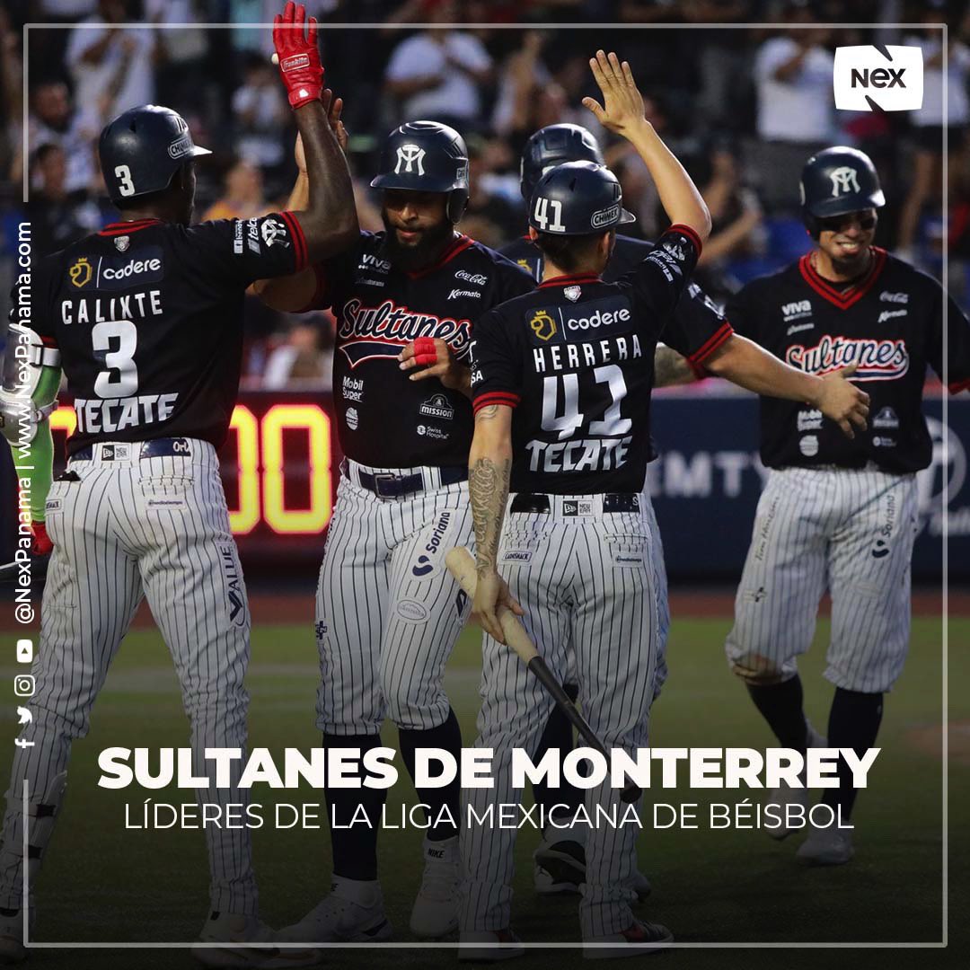 Los Sultanes arrasaron 16-4 a los Rieleros de Aguascalientes para ganar la quinta serie consecutiva en la temporada 2024🔥 Convirtiéndose en líderes de la Zona Norte de la Liga Mexicana de Béisbol.⚾️ #nexpanama #nex