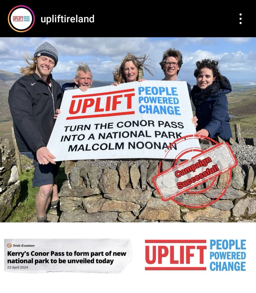 Ye know when your driving somewhere with a tradie and they point out a building saying ''I built that'', yeah well.... *points to Conor Pass* ''We did that'' 😏 #conorpass #uplift #peoplepoweredchange