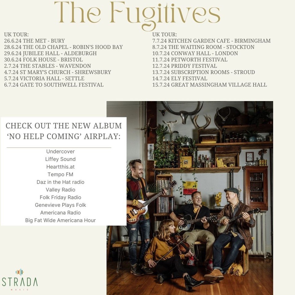 This July @StablesMK @fugitivesmusic 📅Tuesday 2 July | 8pm Book now👇🎟️ stables.org/event/the-fugi…