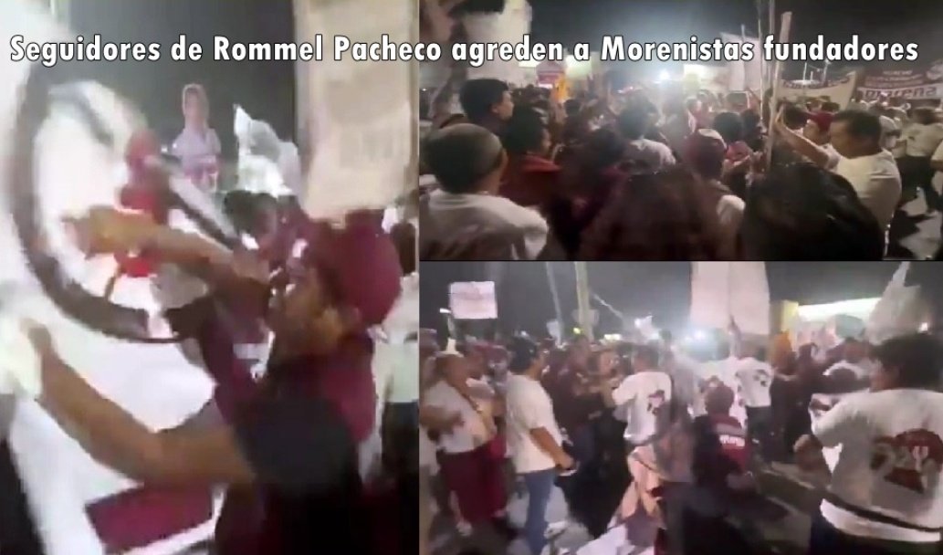 MORENA ES UN PELIGRO PARA YUCATÁN, SOLO TRAE VIOLENCIA 👇👇 Gente de @Rommel_Pacheco Candidato de Morena a la Alcaldía de Mérida AGREDIERON a Fundadores del @PartidoMorenaMx en Yucatán LEER 👇 grillodeyucatan.com/2024/04/29/mor…