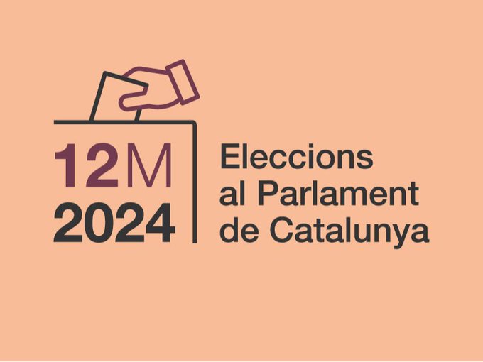 🗓️Setmana clau #eleccions12M #votexterior!

🗳️Des d'aquest DISSABTE/DIUMENGE 4 i 5.5 i fins al DIJOUS 9, la #CatalunyaExterior podrem votar en urna

☝️🏽Recorda de comprovar HORARIS de votació al consolat i que estan OBLIGATS a donar-te paperetes i certificat censal si no els tens