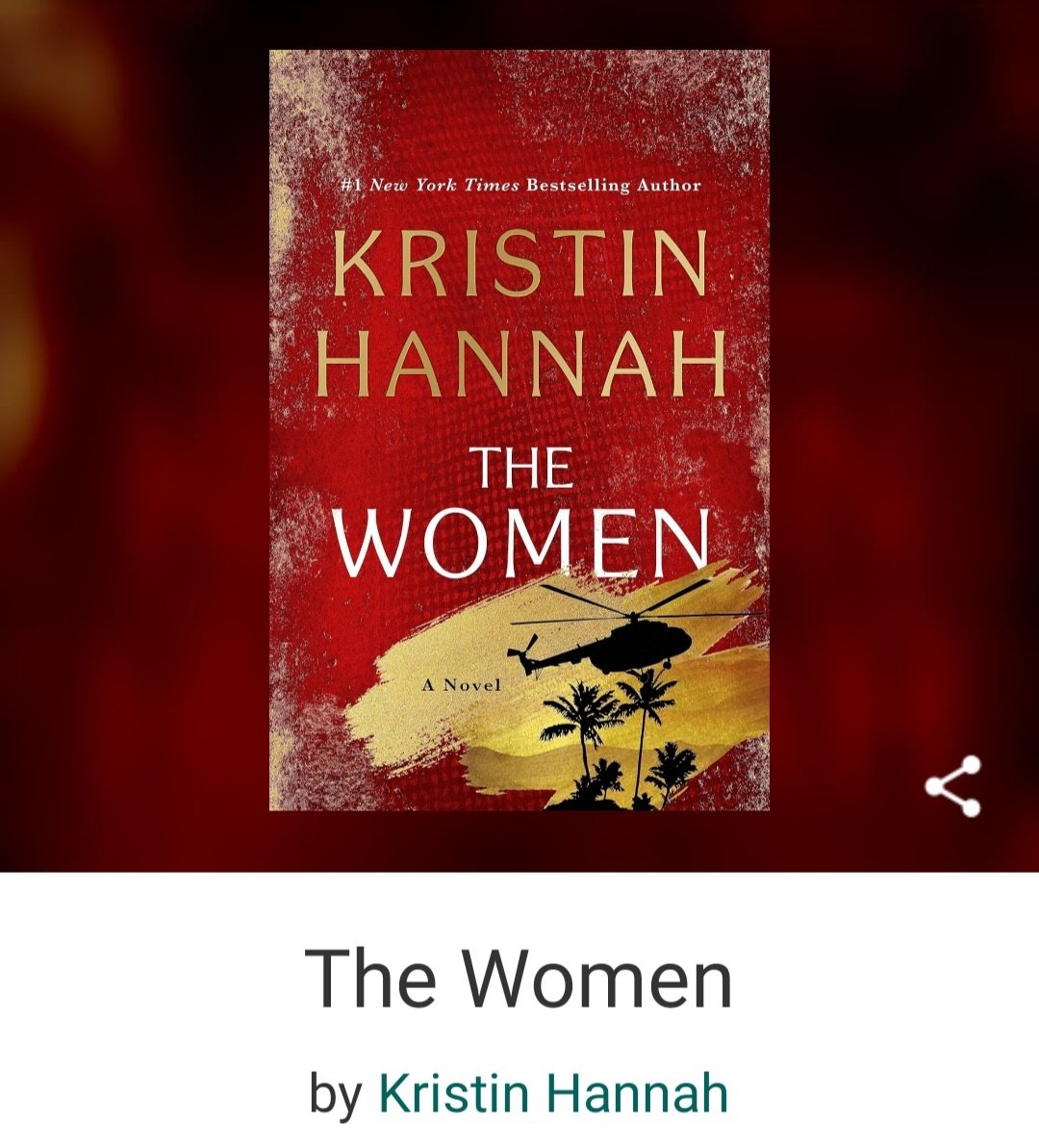 This should be your next read!!! ❤️📚 ⭐️⭐️⭐️⭐️⭐️
#kristinhannah #thewomen #books #BookReview #bookrecommendations #eyeopener #vietnam