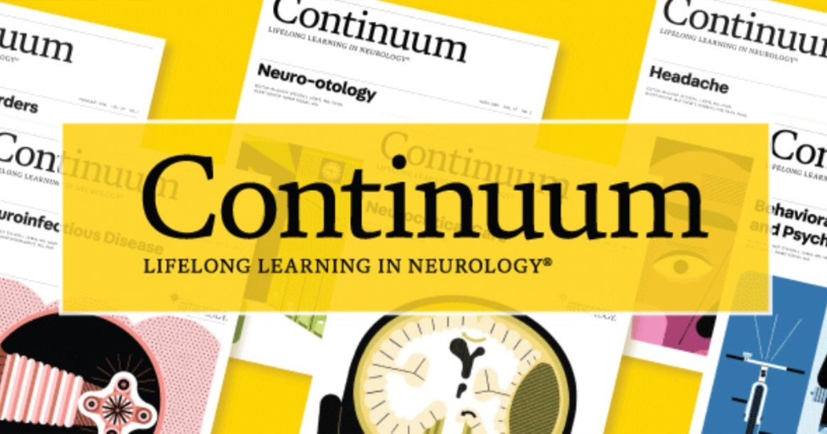 Members, subscribe now to @continuumaan to receive a 15% discount through June 30! Learn more: bit.ly/3UxBaKf #Neurology #NeuroTwitter