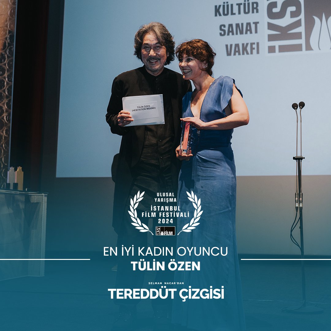 #TereddütÇizgisi 43. İstanbul Film Festivali Ulusal Yarışma'dan ödüller ve övgü dolu eleştiriler ile döndü! ✨

@selmannacar @tulinozenn @kuyufilm #KarmaFilms @folsinema @ist_filmfest

#TereddütÇizgisi #HesitationWound