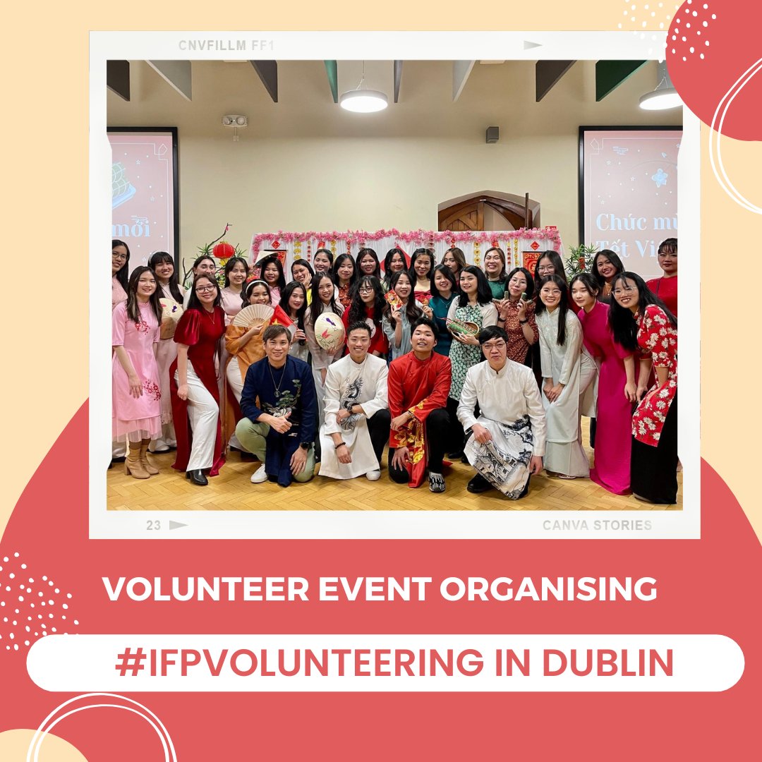 Our #volunteer Trà Anh Đông, an #IrelandFellows at @DBScollege, assisted in organising activities at the Vietnamese Tet Holidays. #IrelandFellows #IFPvolunteering #internationalstudents #volunteers #volunteering #studentvolunteers #communityengagement #IrishAid