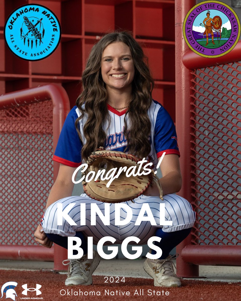 Congratulations to @BiggsKindal for being selected to the 2023-24 Native All State team! We are proud of you. #bixbyspartans #buildingchampions #chickasawnation