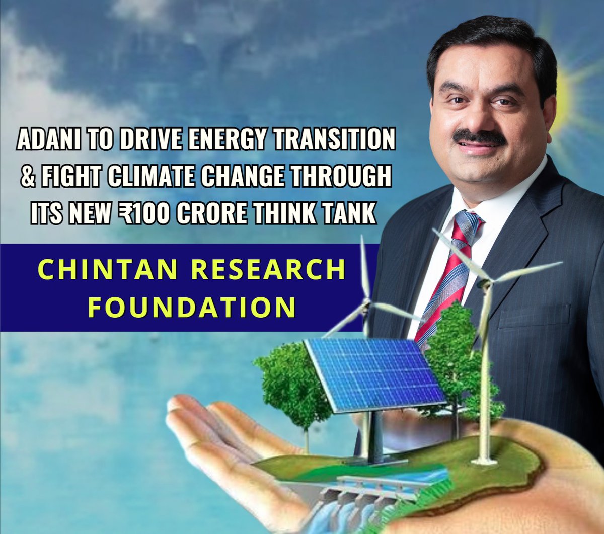Is the West ready for a new story about India? 

#AdaniGroup's Chintan Research Foundation is here to tell it. 

India is ready to lead the Global South.
