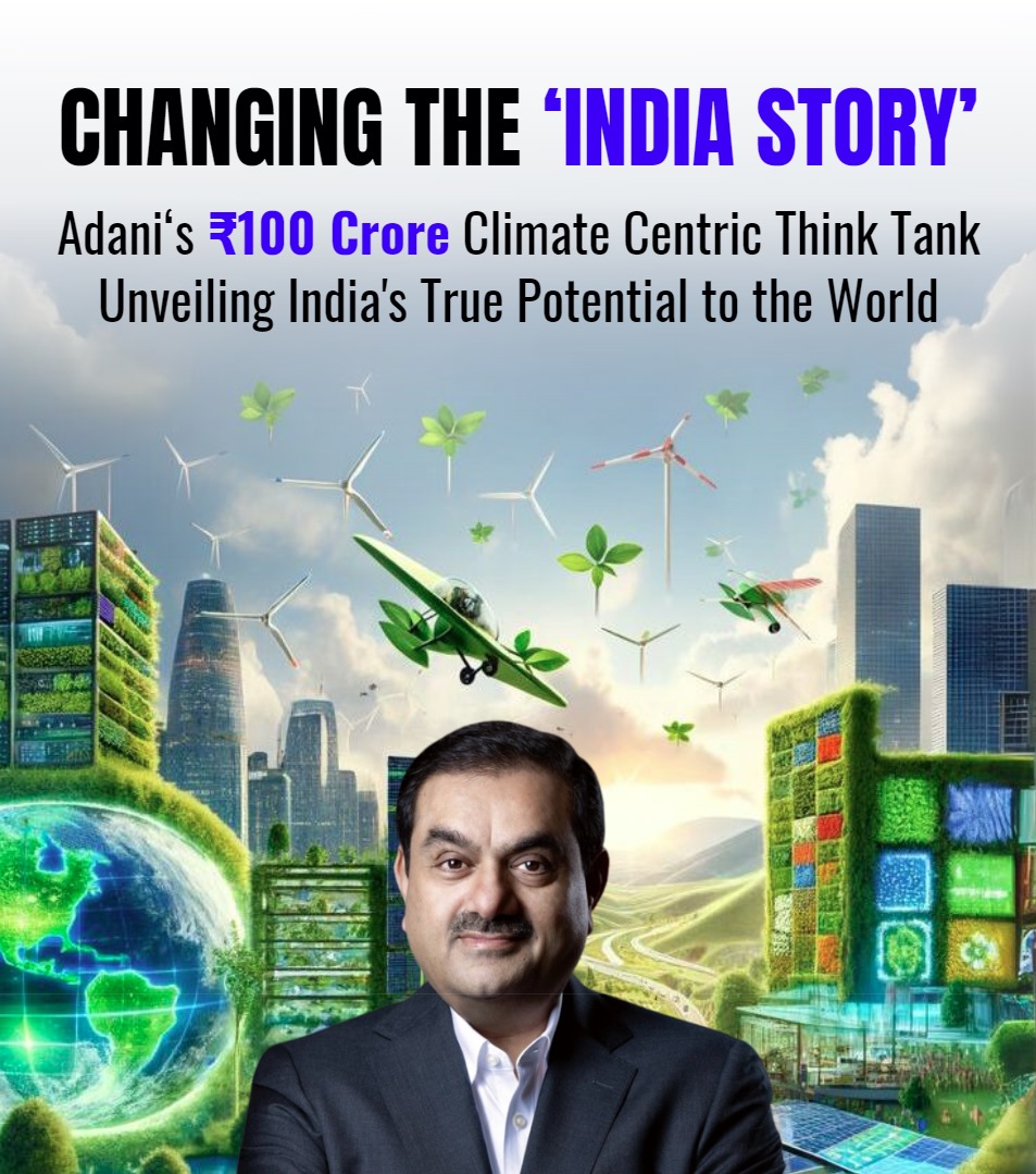#AdaniGroup launches Chintan Research Foundation with ₹100 crore to give India a stronger voice on the world stage!  

This is a game-changer for shaping global narratives about India and the developing world.